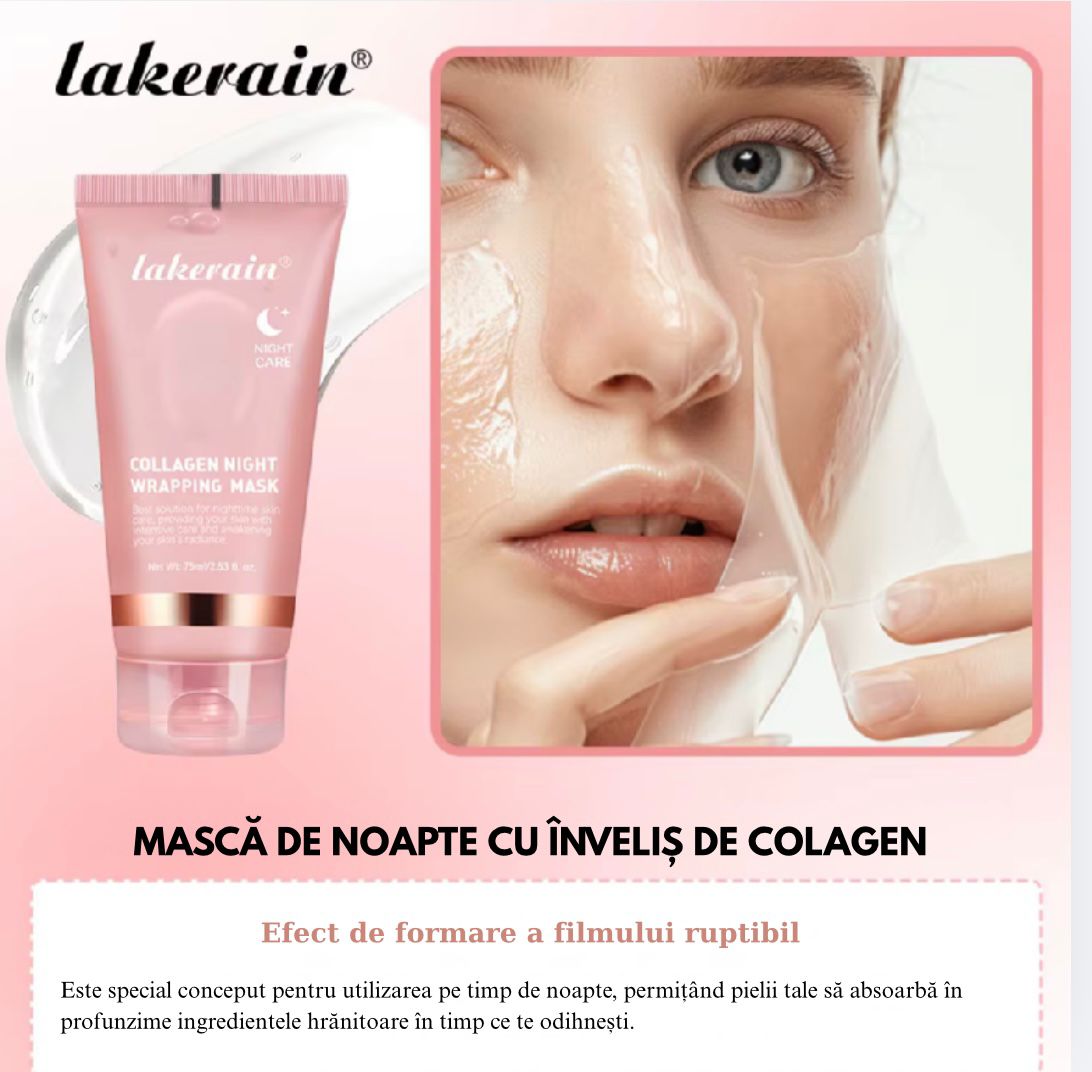 Mască Facială cu Colagen pentru Noapte