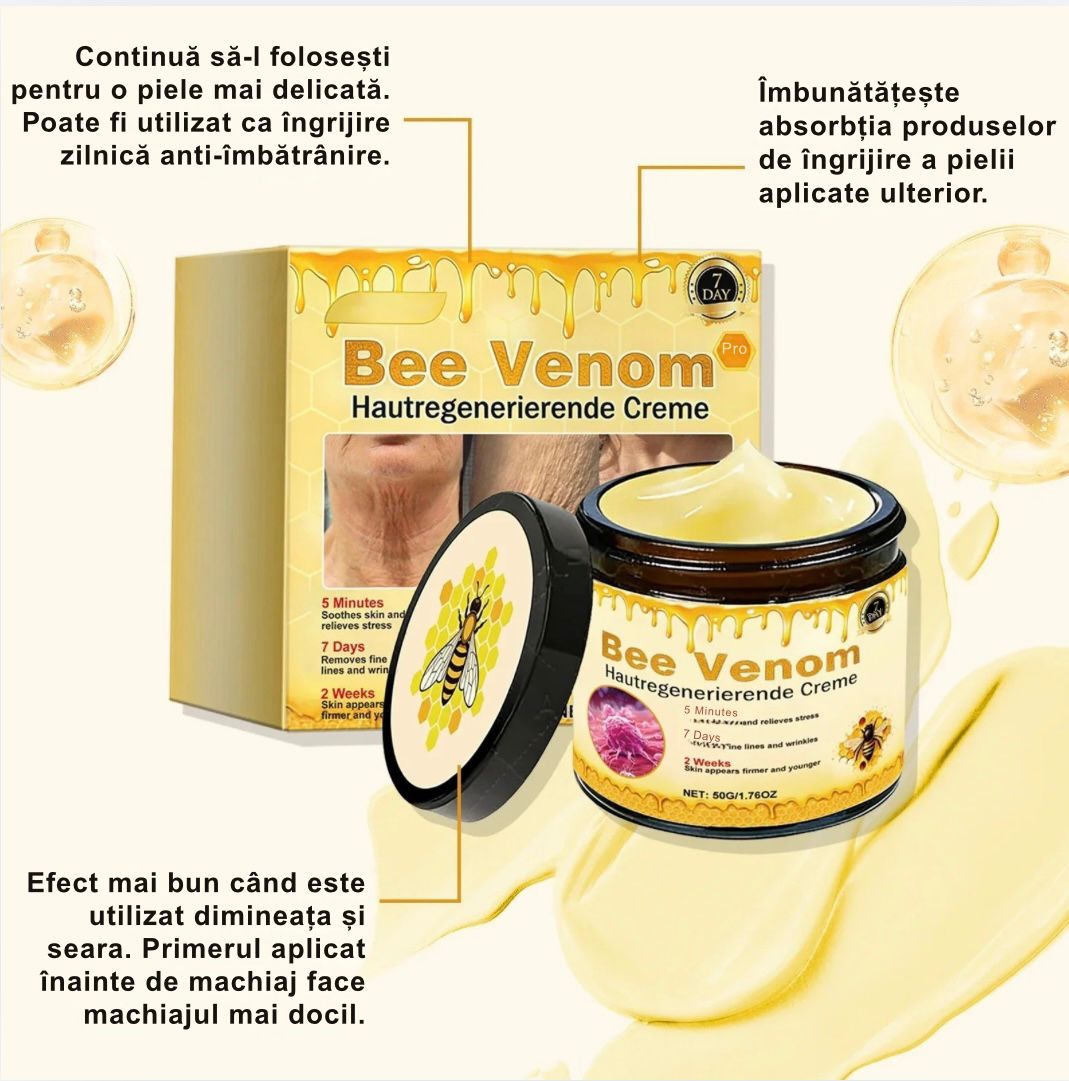 Cremă cu Venin de Albine
