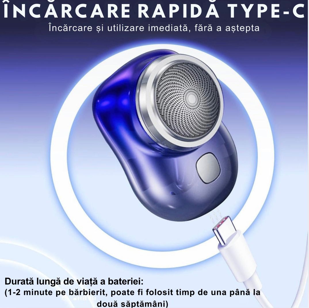 Mini Aparat de ras electric compact