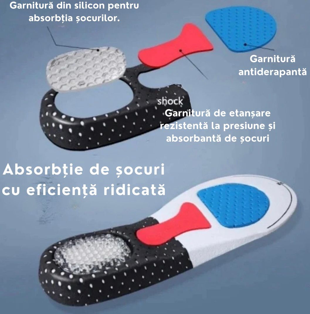 Branțuri cu gel pentru susținerea tălpii